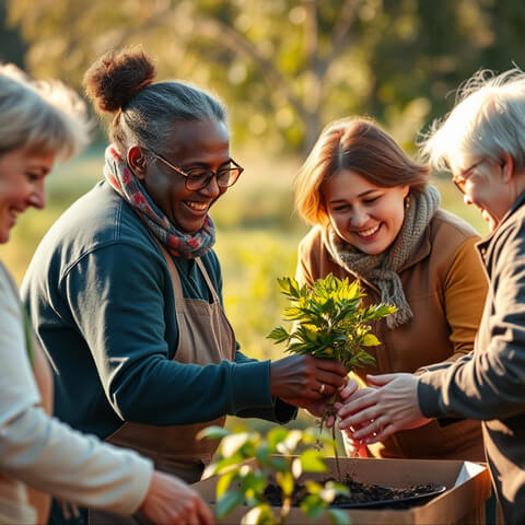 A group of Volunteers